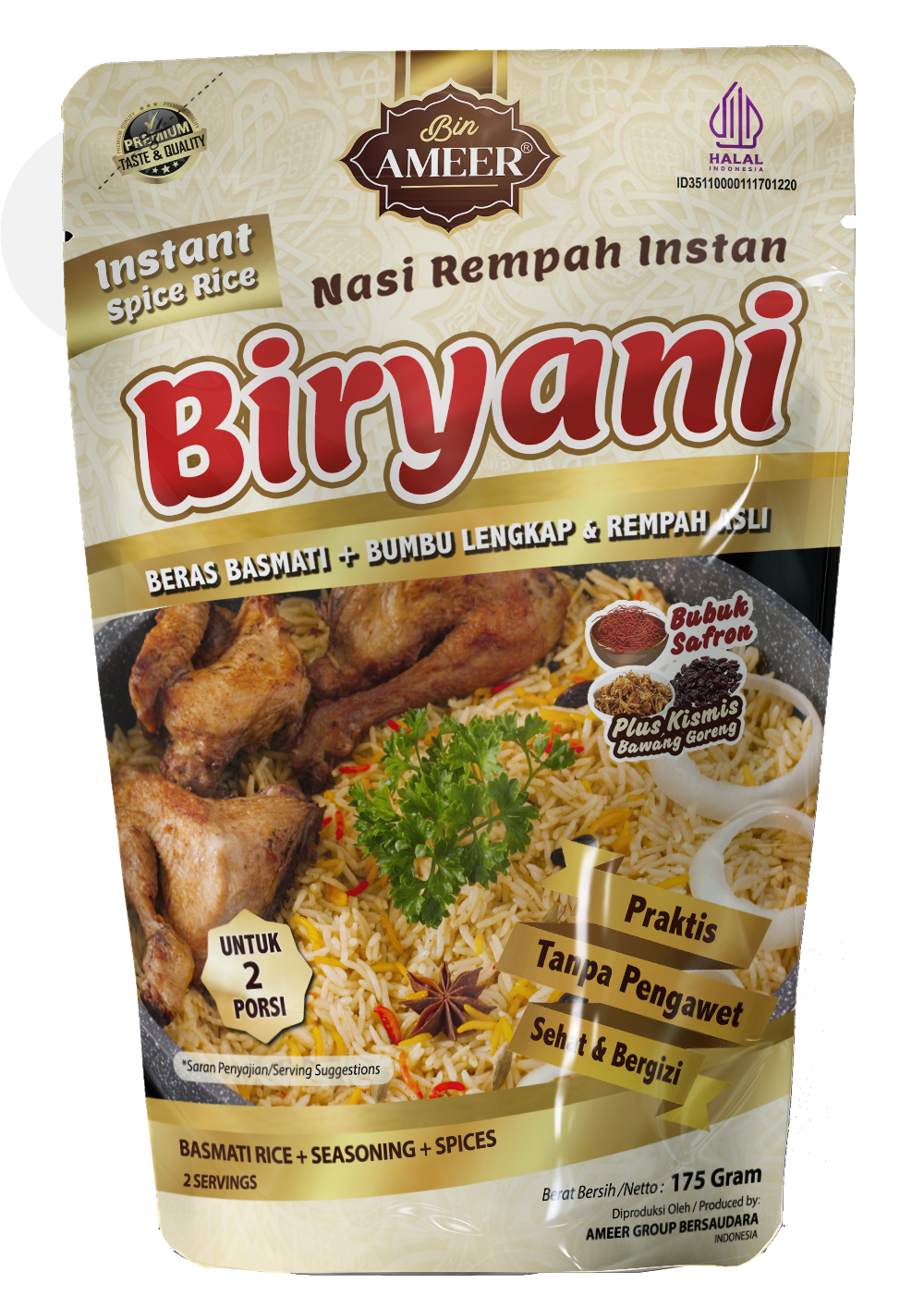 Nasi Biryani 175gr
