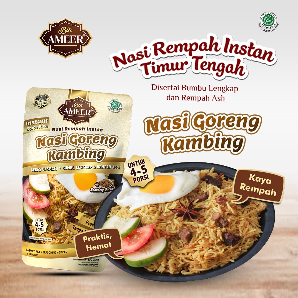 Nasi Goreng Kambing 350gr