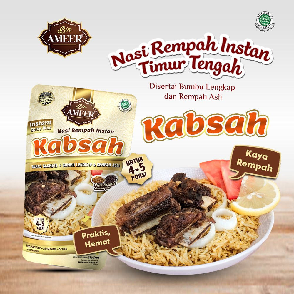 Nasi Kabsah 350gr